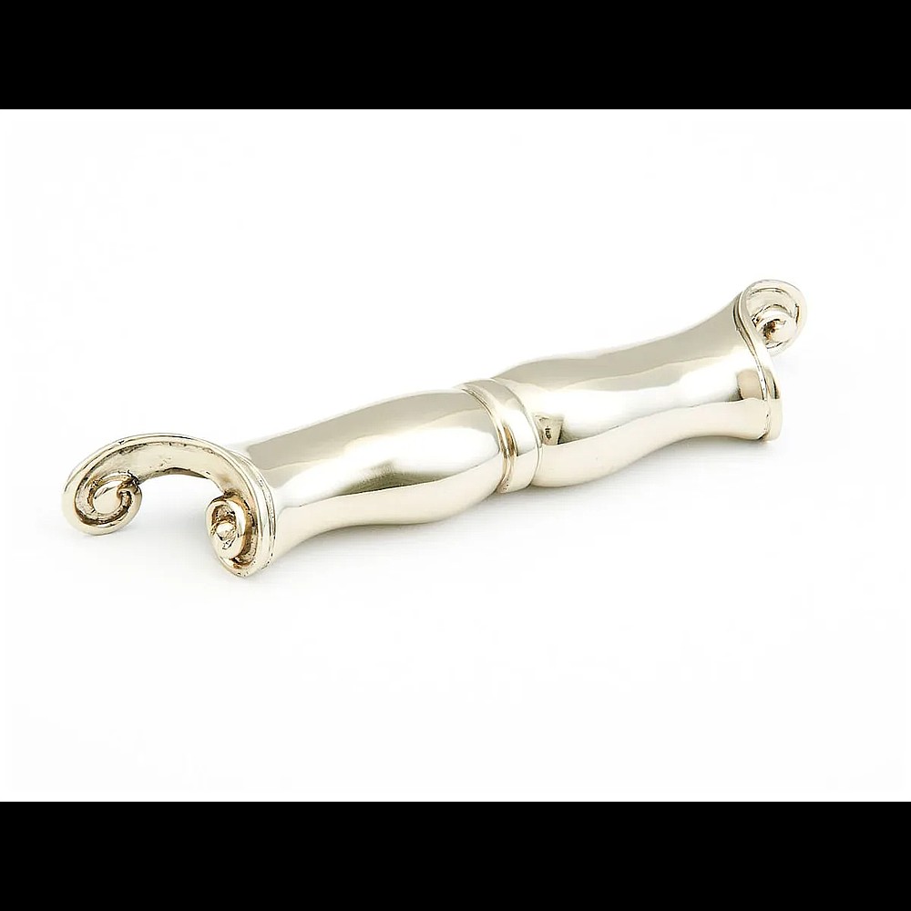 Schaub 919-WB 6-1/2" Symphony Elegance French Court Cup Pull - White Brass