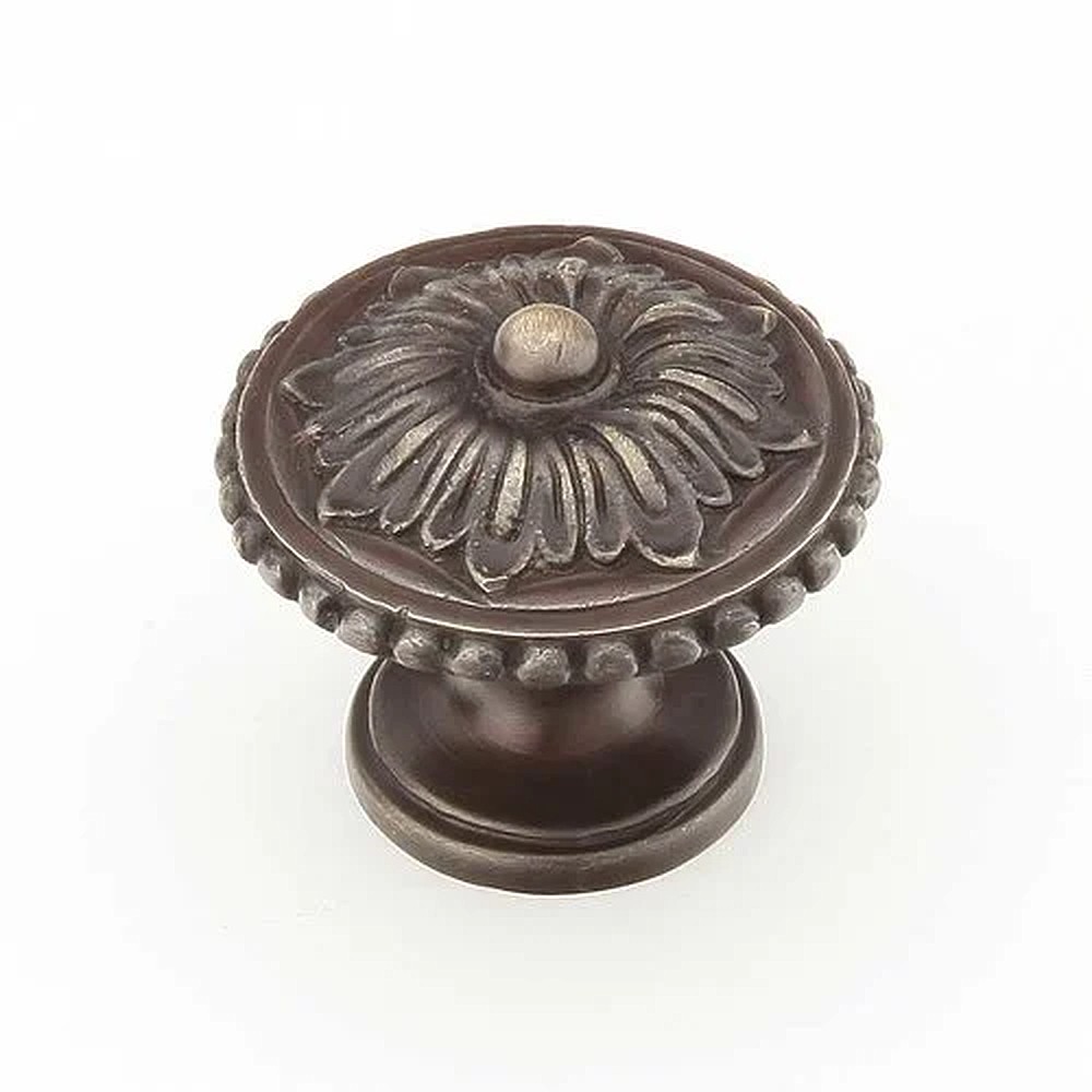 Schaub 930-DAB 1-1/4" Symphony Elegance Sonata Cabinet Knob - Dark Antique Bronze