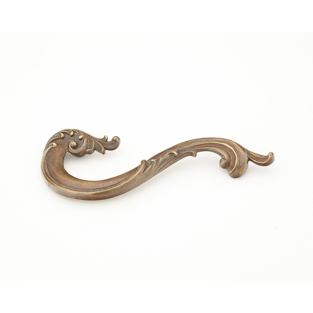 Schaub 934L-MBR 5" Symphony Elegance French Court Cabinet Pull - Monticello Brass