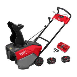 Milwaukee® 3036-22HD M18 FUEL™ 21" Auger Propelled Dual Battery Single Stage Snow Blower Kit