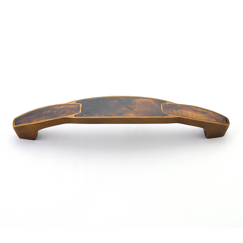 Schaub 992-6-PEN-ED 6" Symphony Inlays Tiger Penshell Cabinet Pull - Estate Dover