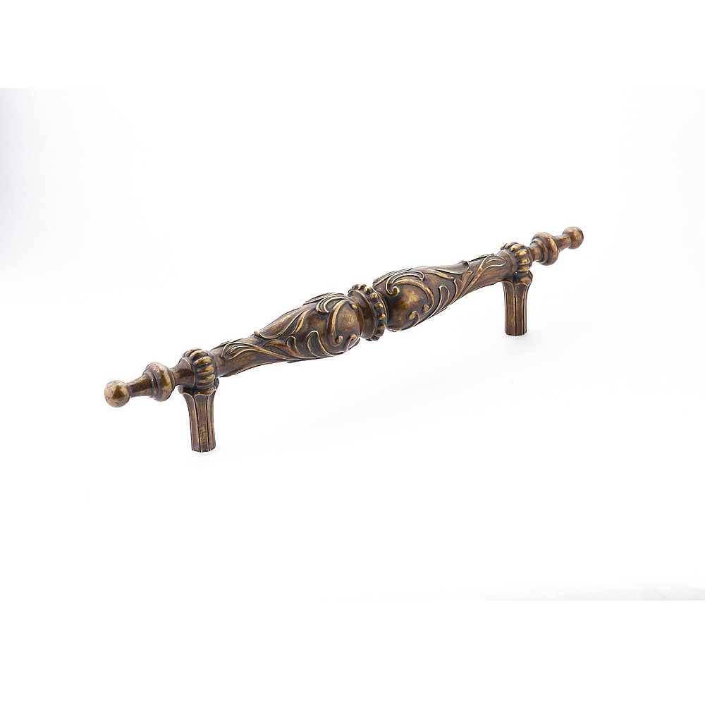 Schaub 997-MBR 8" Symphony Elegance Cantata Cabinet Pull - Monticello Brass