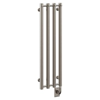 ICO W8104 10.5"x37.5" Rosendal Electric Hardwired Towel Warmer - Brushed Nickel