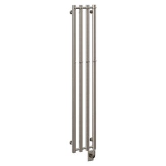 ICO W8204 10.5"x59" Rosendal Electric Hardwired Towel Warmer - Brushed Nickel
