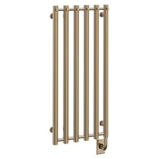 ICO W8509 16.5"x37.5" Rosendal Electric Hardwired Towel Warmer - PVD Brushed Bronze
