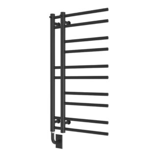 ICO W91105 19.5"x37" Ortona Electric Hardwired Towel Warmer - Matte Black