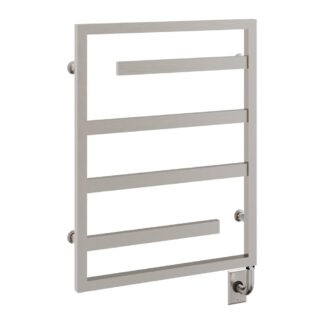 ICO W92204 23.5"x31" Vasto Electric Hardwired Towel Warmer - Brushed Nickel