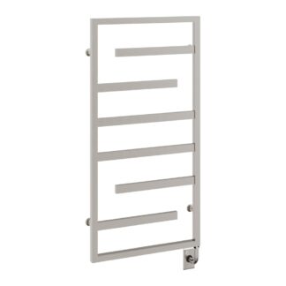 ICO H92404 23.5"x47.5" Vasto Hydronic Towel Warmer - Brushed Nickel