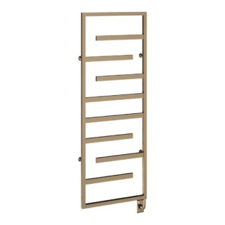 ICO W92809 23.5"x64" Vasto Electric Hardwired Towel Warmer - PVD Brushed Bronze