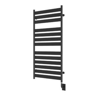 ICO H93405 23.5"x51" Romano Hydronic Towel Warmer - Matte Black