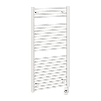 ICO H1051 23.5"x47.5" Savoy Hydronic Towel Warmer - Gloss White