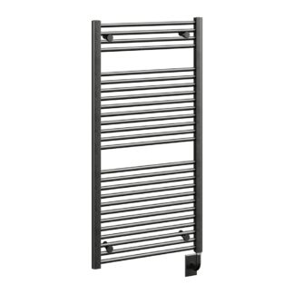 ICO H1055 23.5"x47.5" Savoy Hydronic Towel Warmer - Matte Black