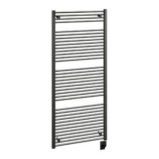 ICO H1095 29.5"x66.5" Savoy Hydronic Towel Warmer - Matte Black