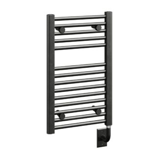 ICO H1105 15.5"x25" Savoy Hydronic Towel Warmer - Matte Black