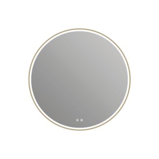 ICO ID1030.BG Denver 30" LED Mirror - Brushed Gold