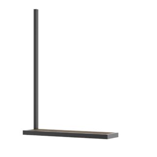 ICO IL1001.DW Shelf for Lyric Wall Mirror - Dark Walnut