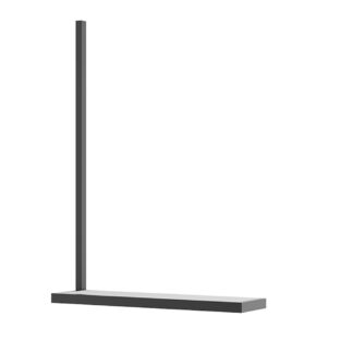 ICO IL1001.MW Shelf for Lyric Wall Mirror - Matte White