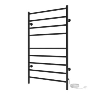 ICO K4035E 24"x40" Kontour Linear Electric Plug-In Towel Warmer - Matte Black