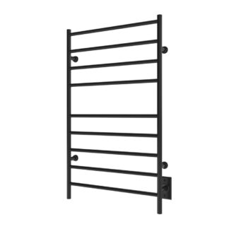 ICO K4035W 24"x40" Kontour Linear Electric Hardwired Towel Warmer - Matte Black