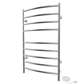 ICO K4043E 24"x40" Kontour Convex Electric Plug-In Towel Warmer - Chrome