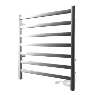 ICO K6013E 24"x27" Kontour Square Electric Plug-In Towel Warmer - Chrome