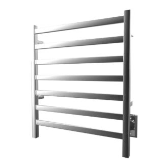 ICO K6013W 24"x27" Kontour Square Electric Hardwired Towel Warmer - Chrome