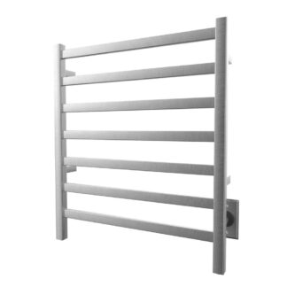 ICO K6014W 24"x27" Kontour Square Electric Hardwired Towel Warmer - Brushed Nickel