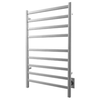 ICO K6034W 24"x40" Kontour Square Electric Hardwired Towel Warmer - Brushed Nickel