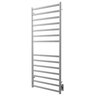 ICO K6054W 24"x60" Kontour Square Electric Hardwired Towel Warmer - Brushed Nickel