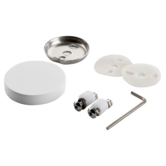 ICO V0002 Glass Mounting Kit (Ember, Glow, Lava, Summit) - Matte White