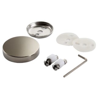ICO V0006 Glass Mounting Kit (Ember, Glow, Lava, Summit) - Polished Nickel