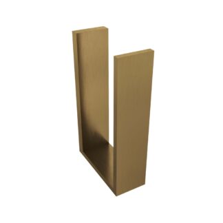ICO V1080-BGD Erupt Spare Toilet Paper Holder - Brushed Gold Dark