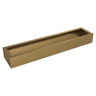 ICO V1120-BGD Erupt 12" Towel Bar - Brushed Gold Dark