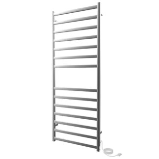 ICO K6053E 24"x60" Kontour Square Electric Plug-In Towel Warmer - Chrome