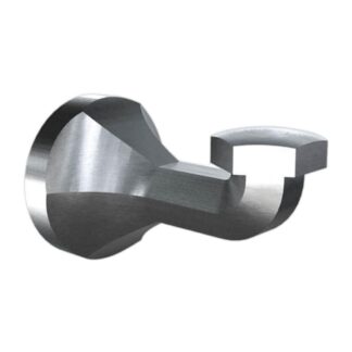 ICO V2214 Magma Towel Hook - Brushed Nickel