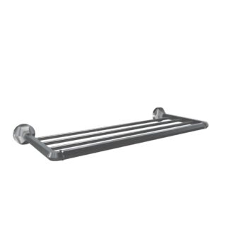 ICO V2714 Magma Towel Shelf - Brushed Nickel