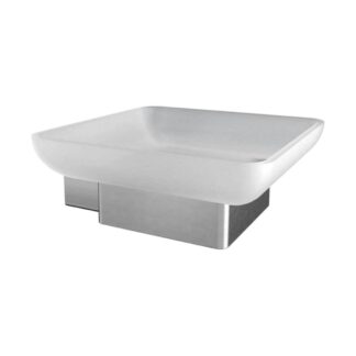 ICO V3514 Cinder Soap Dish Holder - Brushed Nickel