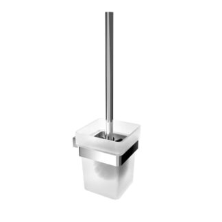 ICO V3613 Cinder Wall-Mounted Toilet Brush - Chrome