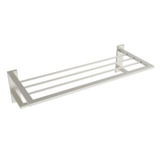ICO V3734 Cinder Double Towel Shelf - Brushed Nickel