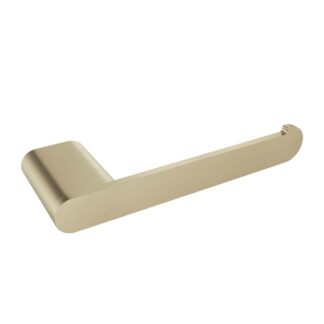 ICO V4020-BGL Flow Toilet Paper Holder - Brushed Gold Light (LH Post)
