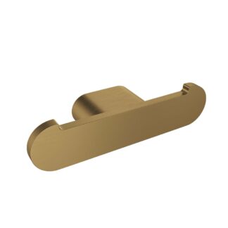 ICO V4220-BGD Flow Double Towel Hook - Brushed Gold Dark