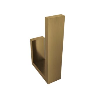 ICO V5080-BGD Fire Spare Toilet Paper Holder - Brushed Gold Dark