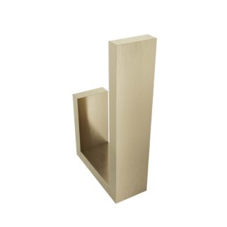 ICO V5080-BGL Fire Spare Toilet Paper Holder - Brushed Gold Light