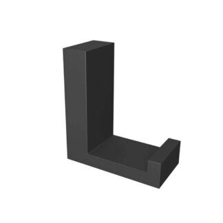 ICO V5215 Fire Towel Hook - Matte Black