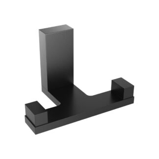 ICO V5225 Fire Double Towel Hook - Matte Black