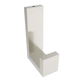 ICO V5264 Fire Tall Towel Hook - Brushed Nickel