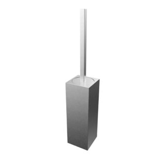 ICO V5614 Fire Wall-Mounted Toilet Brush - Brushed Nickel