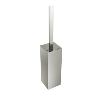 ICO V5644 Fire Freestanding Toilet Brush - Brushed Nickel