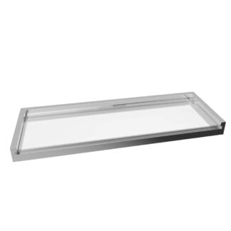 ICO V5763 Fire Glass Shelf - Chrome