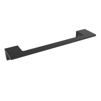 ICO V61125 Ash 12" Towel Bar - Matte Black